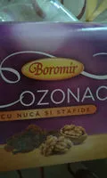 Mängden socker i Cake Cozonac Boromir W Walnuts & Raisins 450G 1 / 1