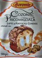 Mängden socker i Cozonac Pricomigdala