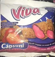 Mängden socker i Perițe umplute cu cremă de căpșuni