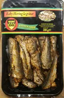 Mängden socker i Grillezett bébi hering