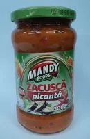 Mängden socker i Appetizer Mandy Spicy In Jar 300G 1 / 6