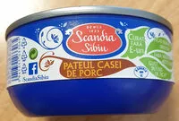 Mängden socker i Pateul casei de porc