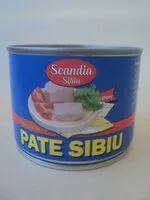 Mängden socker i Scandia Pate Sibiu, de porc