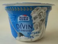 Mängden socker i Zuzu Divin Iaurt natural in stil grecesc, 10% grasime