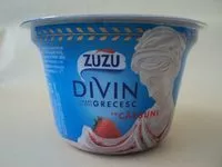 Mängden socker i Zuzu Divin Iaurt in stil grecesc cu capsuni