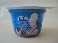 Mängden socker i Zuzu Divin Iaurt in stil grecesc cu cirese negre
