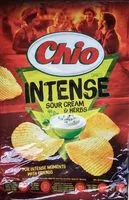 Mängden socker i Intense sour cream & herbs