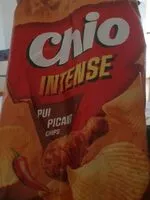 Mängden socker i Chio intense pui picant chips