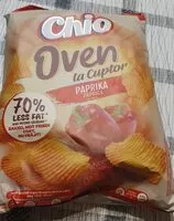 Mängden socker i Chips au paprika