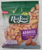 Mängden socker i Arahide în coajă roșie coapte cu sare