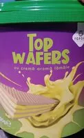 Mängden socker i Top wafers cu aromă de lămâie