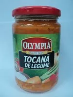 Mängden socker i Olympia Tocană de Legume