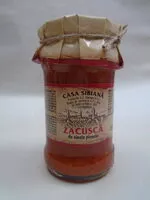 Mängden socker i Casa Sibiana Zacusca de vinete picanta