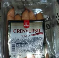 Mängden socker i Crenvurști 500g meda