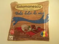 Mängden socker i Solomonescu Urdă dulce de vacă