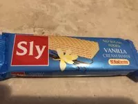 Mängden socker i Vanilla cream wafer