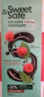 Mängden socker i Sweet & Safe - Hemp Seeds & Raspberry
