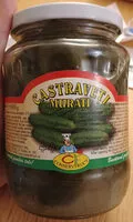 Mängden socker i Cucumbers in brine