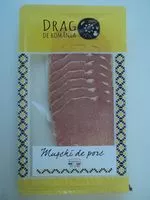 Mängden socker i Drag de Romania Muschi de porc