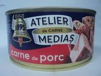 Mängden socker i Atelier Medias Carne de porc