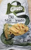 Mängden socker i Organic corn puffs