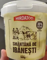 Mängden socker i Smântână de Ibănești