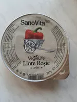 Mängden socker i Pasta vegetala tartinabila din linte roșie cu ardei