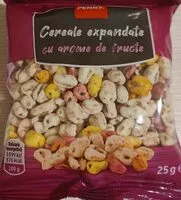 Mängden socker i Cereale expandate cu aromă de fructe