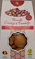 Mängden socker i Biscuits with currants and roses