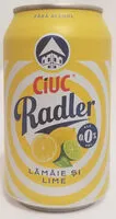 Mängden socker i Ciuc Radler lămâie și lime 0,0%