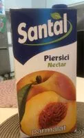Mängden socker i Santal pesca
