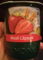 Mängden socker i Danone Activia Iaurt Musli Capsuni