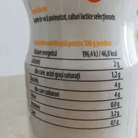 Mängden socker i Lapte bătut