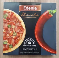 Mängden socker i Diavola - Pizza cu salam picant şi ardei iute