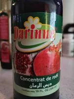 Mängden socker i Concentrat de rodii