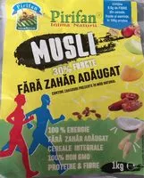 Mängden socker i Musli