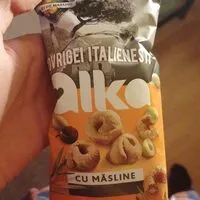 Mängden socker i Pretzels with olives