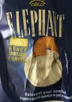 Mängden socker i Elephant Squeezed Pretzels Honey Mustard & Onion