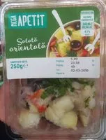 Mängden socker i Mega Apetit Salata orientala