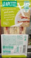 Mängden socker i Mega Apetit Sandwich cu salam banatean si cascaval afumat