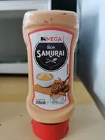 Mängden socker i Sos samurai