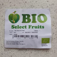 Socker och näringsämnen i Bio select fruits