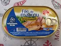 Mängden socker i Mackerel fillets in mustard sauce