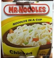Mängden socker i Noodles in a Cup, Chicken