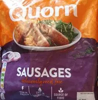 Mängden socker i quorn sausages