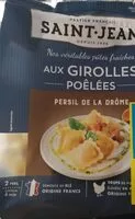 Mängden socker i Pâtes fraîches aux girolles poêlées