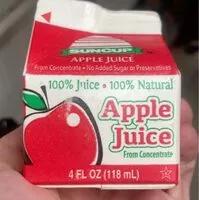 Mängden socker i apple juice