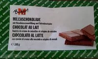 Mängden socker i Chocolat au lait fourré à la crème de noisette