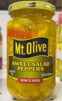 Mängden socker i Sweet salad peppers