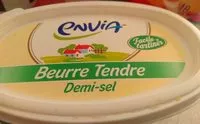 Mängden socker i Beurre tendre demi-sel